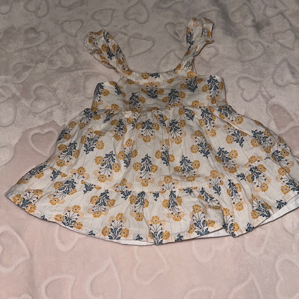 Baby Yellow flower dress
